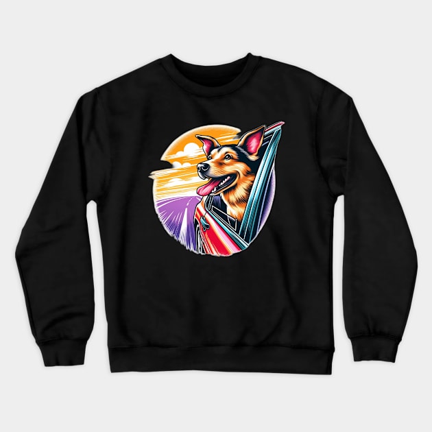 Chasing Horizons - Vintage Crewneck Sweatshirt by Ideal Action